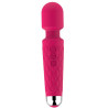 Generique Wand Av Stim 20cm - Tête 42mm Rose